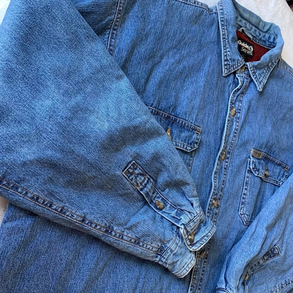 Gander Mountain Guide Series Fleece Long Sleeve Shirt, Heavy Work Mens XL - Picture 4 of 12